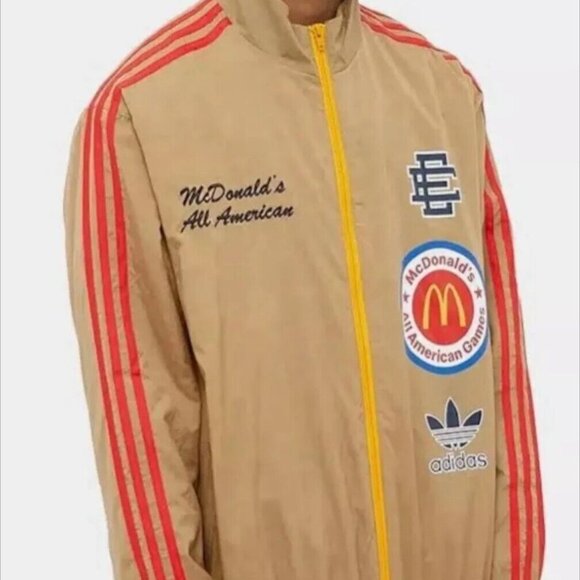 Adidas x Eric Emanuel McDonalds All American Games Track Jacket Men's XL NWT - Picture 7 of 8